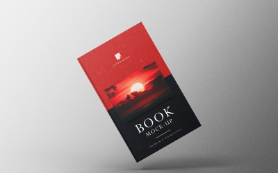 Book Mockup PSD Template Vol 13