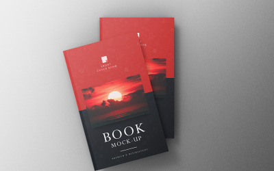 Book Mockup PSD Template Vol 22