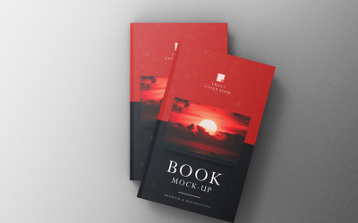 Book Mockup PSD Template Vol 23