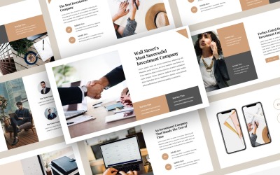 Investa - Investeringspresentatie Google Slides-sjabloon