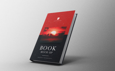 Libro Mockup Modello PSD Vol 12