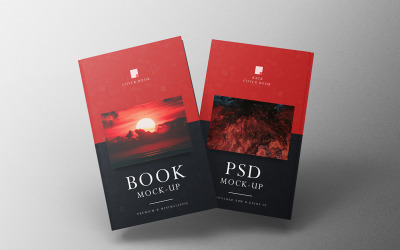 Book Mockup PSD Template Vol 29