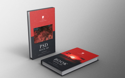 Book Mockup PSD Template Vol 31