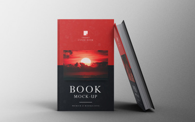 Book Mockup PSD Template Vol 42