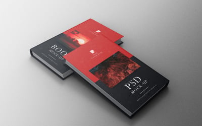 Book Mockup PSD Template Vol 52