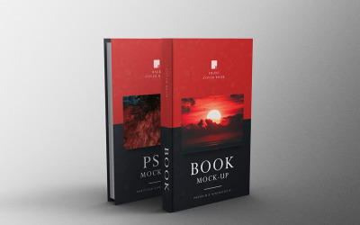 Book Mockup PSD Template Vol 54