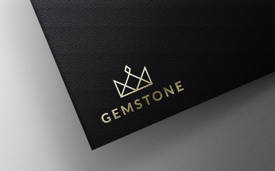 Golden Logo Mockup PSD Template Vol 09