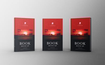 Kitap Maketi PSD Şablonu Cilt 59