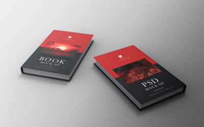 Plantilla PSD de maqueta de libro Vol 46