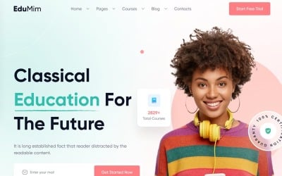 Edumim – Education React Website Template