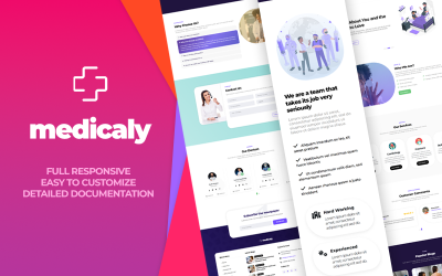 Medicaly — Medical & Health Modern Template
