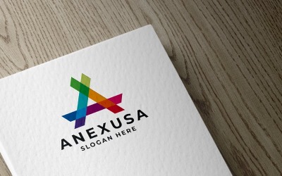 Літера Anexusa професійний логотип