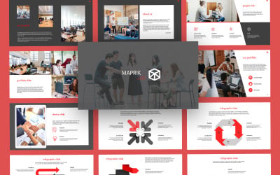 Маприк Бизнес Шаблоны презентаций PowerPoint