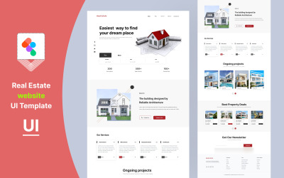 Real Estate Website UI Template