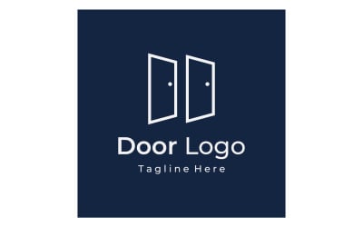 Door Logo vector business vector 2