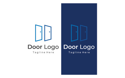 Door Logo vector business vector 7