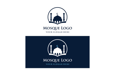 Mosquée Logo vector template vecteur 9