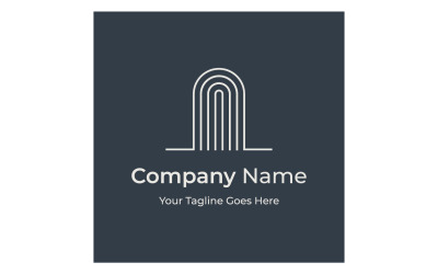 puerta logo vector negocio vector 5