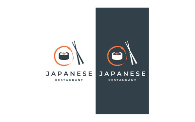 Sushi cibo Giappone logo vettoriale 18