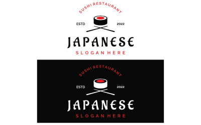 Sushi cibo Giappone logo vettoriale 19