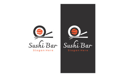 Sushi eten japan logo vector 14