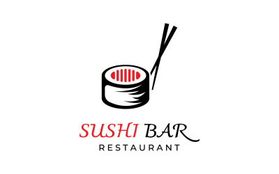 Sushi nourriture japon logo vecteur 6