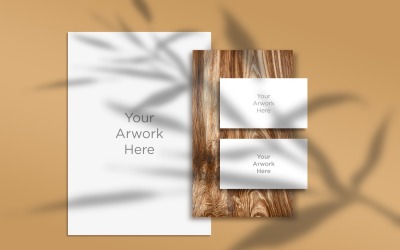 Briefhoofd en twee briefkaartpapiermodellen