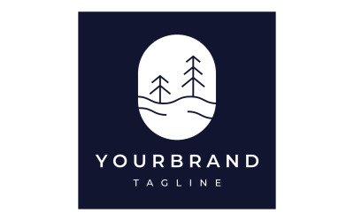 Kiefernwald Logo Vektor 8