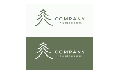 Pin forrest arbre logo vecteur 14