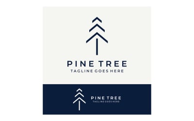 Pin forrest arbre logo vecteur 15