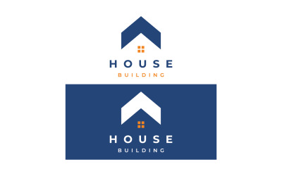Logotipo 9 da venda da construção da casa da propriedade