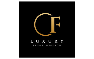 F letter initial company name business slogan 11