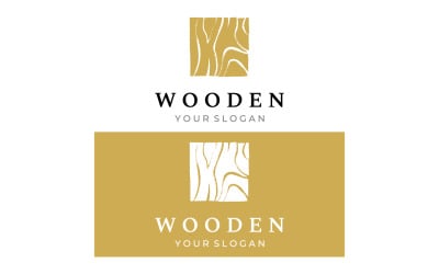 Wooden furniture work logo vector 10