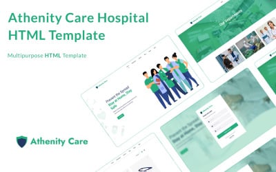 Athenity Care | Адаптивний шаблон HTML