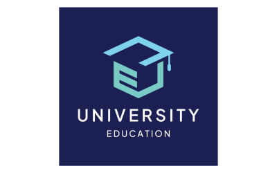 Educación universidad escuela logo vector 11