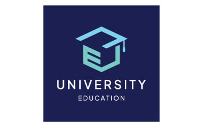 Istruzione vettore logo scuola universitaria 11