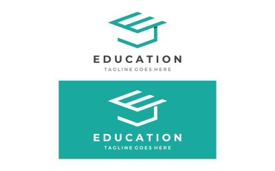 Istruzione vettore logo scuola universitaria 19