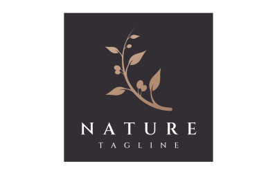 Olive oil tree logo vector 2