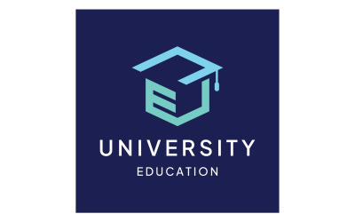 Vzdělávání univerzitní školní logo vektor 11