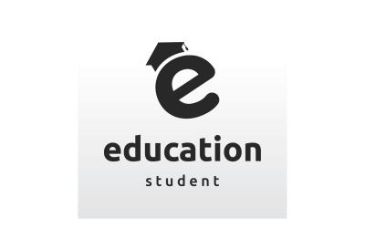 Vzdělávání univerzitní školní logo vektor 12