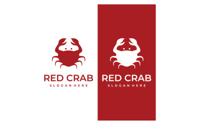 Logo frais de nourriture de crabe de fruits de mer 9