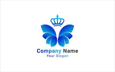 Monarchy Blooming Crown Logo