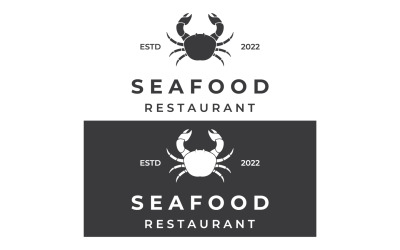 Seafood crab food fresh logo 10