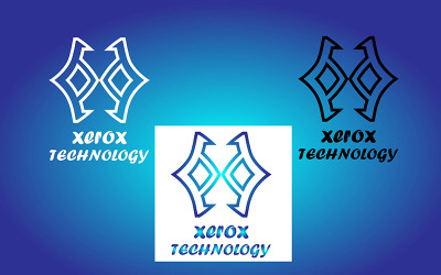 X Harfli Teknoloji Logosu