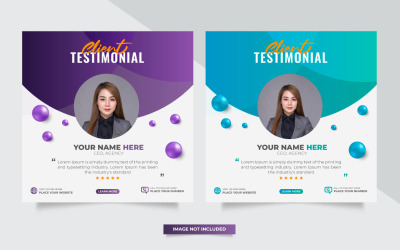 kundfeedback rekommendation sociala medier post webb banner mall