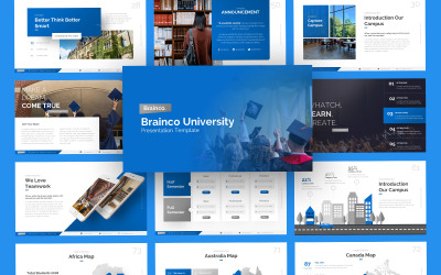 Szablon Brainco Edukacja PowerPoint