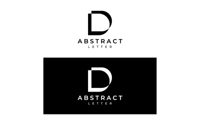 D letra inicial nombre comercial logo nombre 13