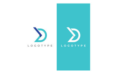 D letra inicial nombre comercial logo nombre 4
