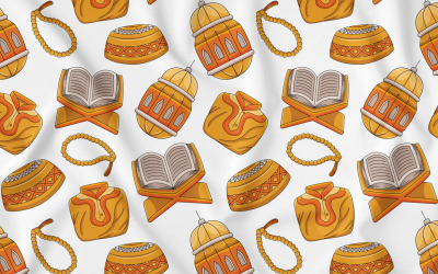 Ramadan Kareem Seamless Pattern 02
