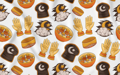 Ramadan Kareem Seamless Pattern 04